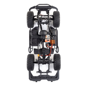 Axial AXI-1375T1 1/10 SCX10 III Base Camp 4X4 RTR Brushed Rock Crawler, White