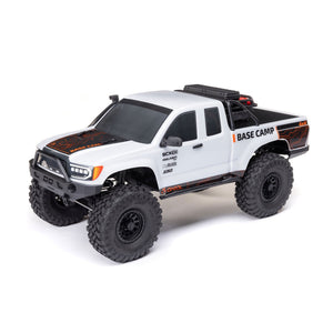 Axial AXI-1375T1 1/10 SCX10 III Base Camp 4X4 RTR Brushed Rock Crawler, White