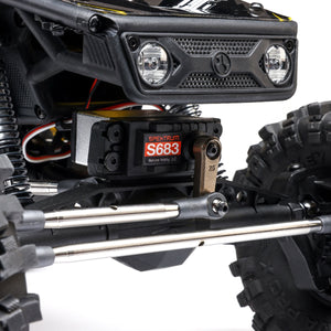 Axial AXI-1543T2 1/10 UTB10 Capra 1.9 4WS 4X4 RTR Brushed Rock Crawler, Yellow
