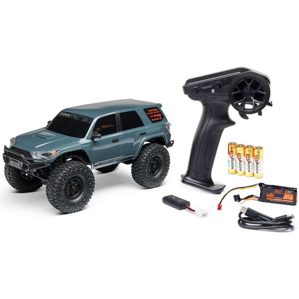 Axial AXI-2035T2 1/24 SCX24 Toyota 4Runner 4X4 RTR Brushed Rock Crawler - Gray