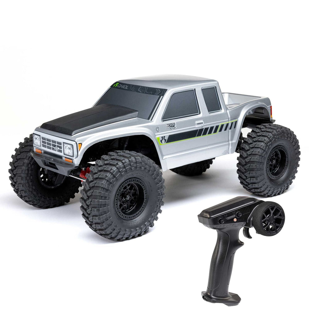 Axial 1/10 SCX10 III Coyote 4X4 RTR Brushed Rock Crawler Silver