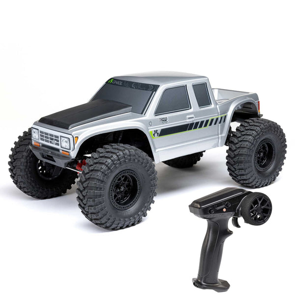 Axial 1/10 SCX10 III Coyote 4X4 RTR Brushed Rock Crawler Silver