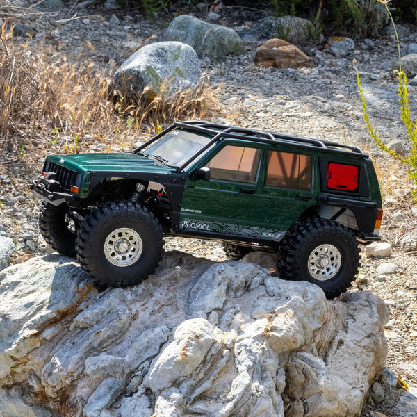 Axial 1/10 SCX10 III Jeep Cherokee XJ 4X4 RTR Brushed Rock Crawler Green