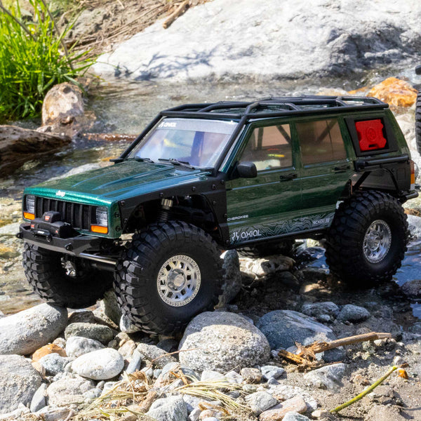Axial 1/10 SCX10 III Jeep Cherokee XJ 4X4 RTR Brushed Rock Crawler Green