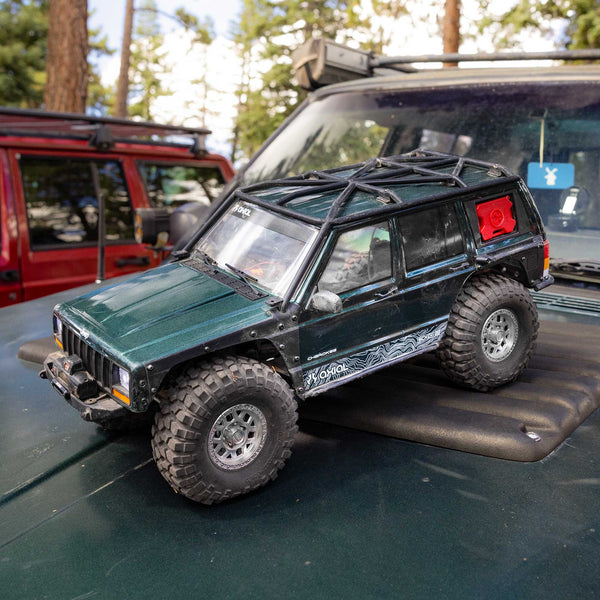 Axial 1/10 SCX10 III Jeep Cherokee XJ 4X4 RTR Brushed Rock Crawler Green