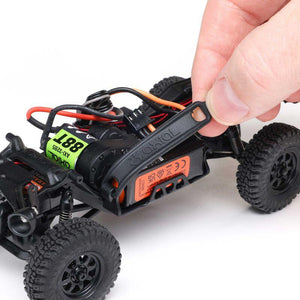 Axial 2261T1 GREEN SCX30 Jeep Wrangler JLU 1/30 4WD Mini Crawler w/2.4GHz Radio