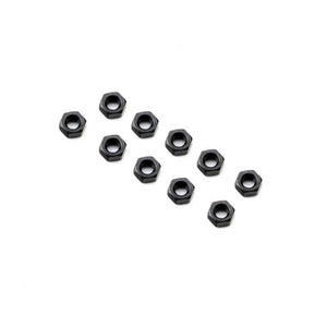 Axial AXI-3837 M3 Nut, Thin, Black (10)