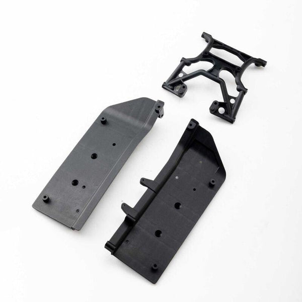 Axial AXI-3869 Side Plates & Chassis Brace: SCX10 III