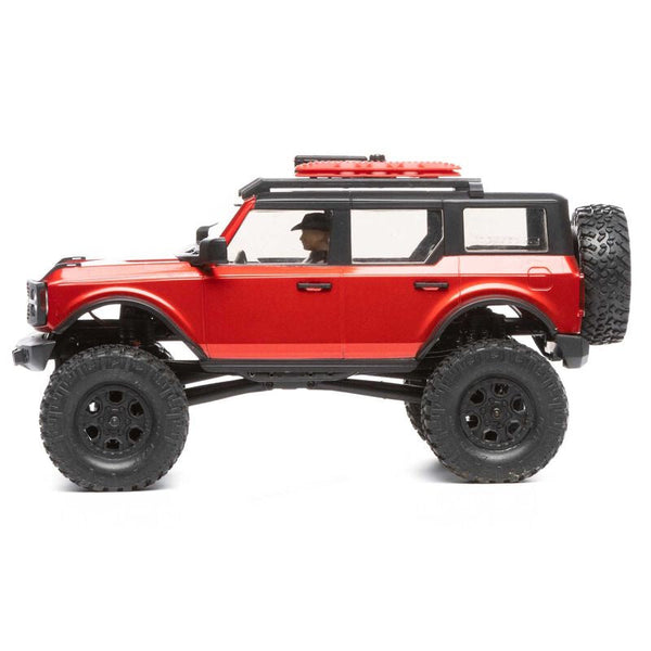 Axial AXI00006T1 1/24 SCX24 2021 Ford Bronco 4WD Truck Brushed RTR Red