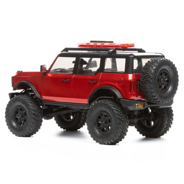 Axial AXI00006T1 1/24 SCX24 2021 Ford Bronco 4WD Truck Brushed RTR Red