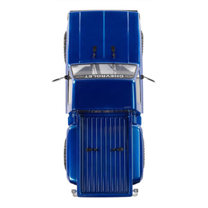 Axial SCX10 III Base Camp 1982 Chevrolet K10 4X4 Rock Crawler Blue w 3S Lipo Battery