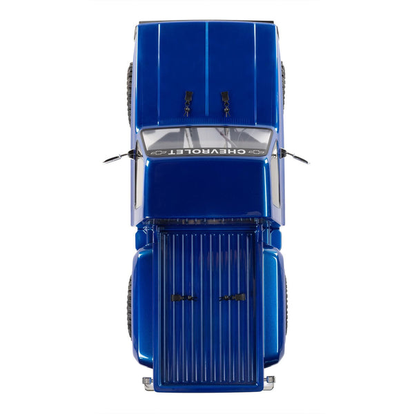 Axial SCX10 III Base Camp 1982 Chevrolet K10 4X4 Rock Crawler Blue w 3S Lipo Battery