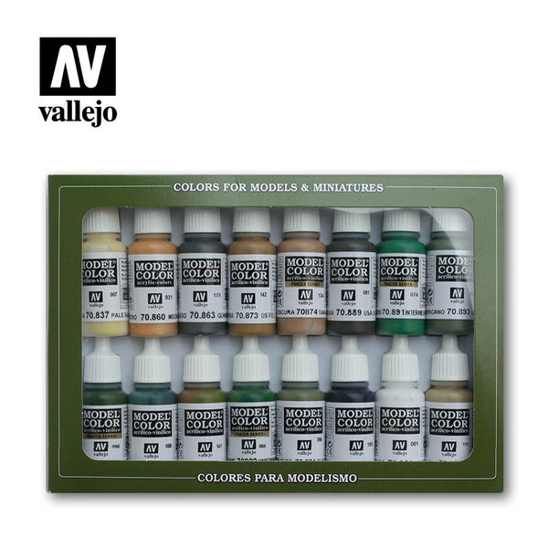 Little Shop of Magic Model Color Set: 09 WWII Allied Forces — Miniatures