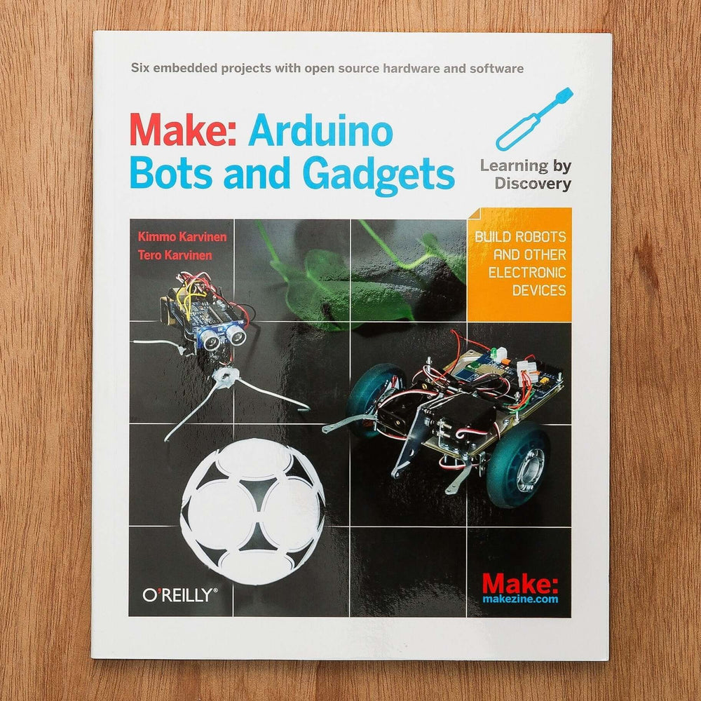 Maker Shed Make: Arduino Bots and Gadgets - PDF — Book