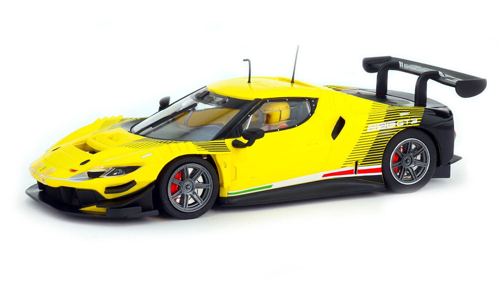 Avant Slot 52302 Ferrari 296 GT3 Presentation Yellow 1/32 Slot Car