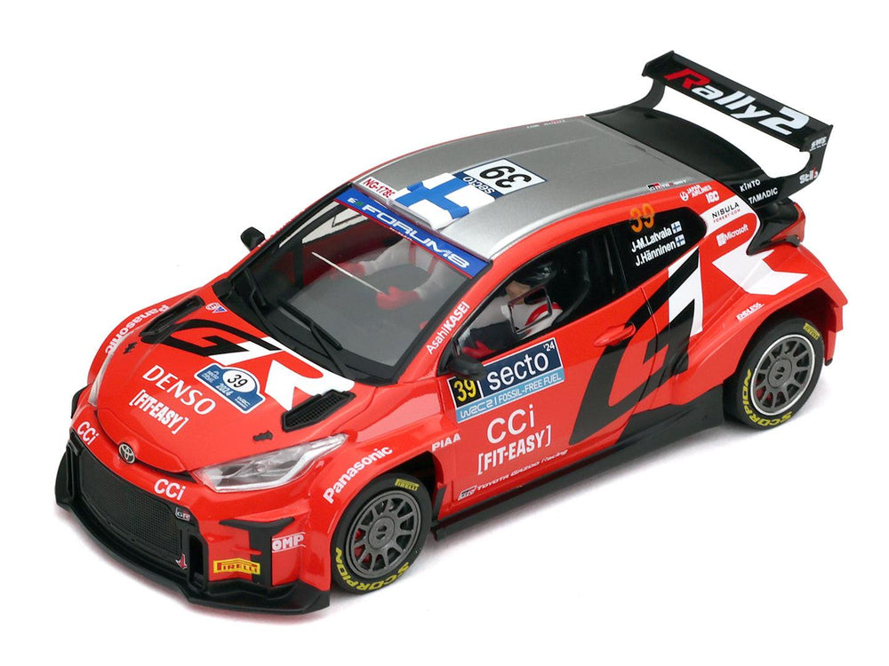 PowerHobby Avant Slot 52606 Toyota Yaris WRC2 Latvala #39 2024 Rally Finland 1/32 Slot Car