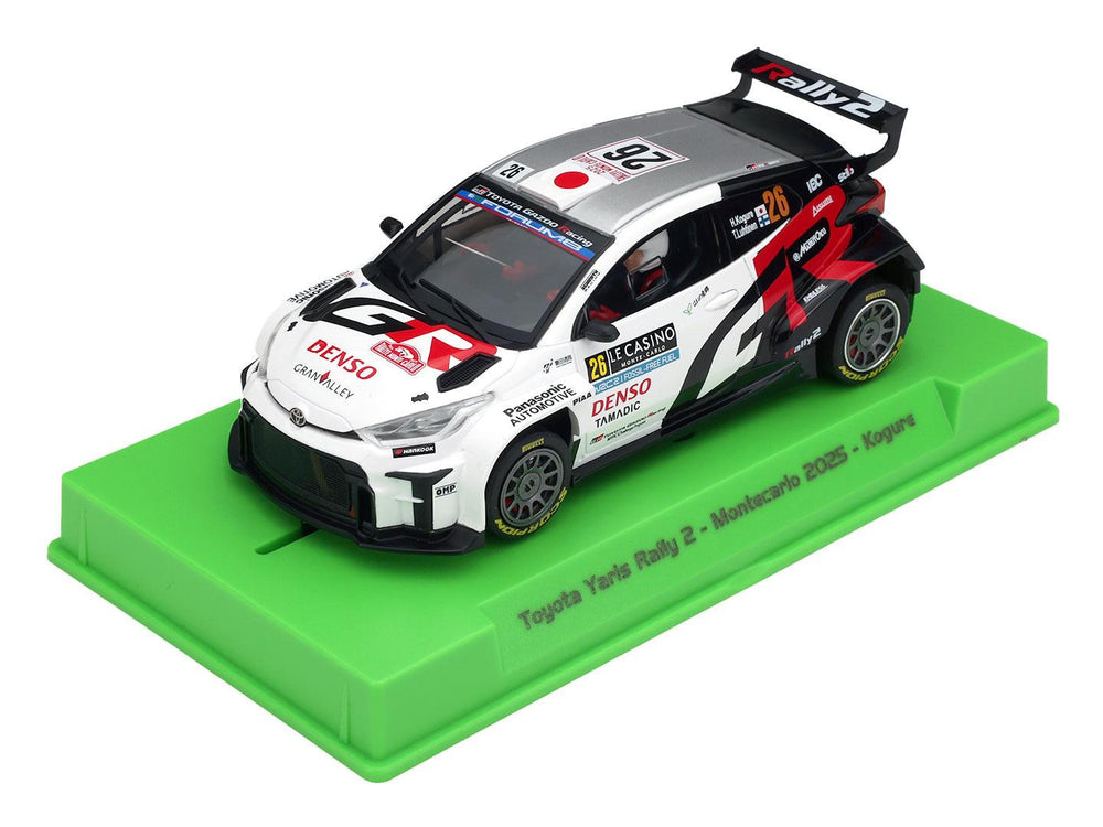 PowerHobby Avant Slot 52607A Toyota Yaris WRC2 2025 Rally Montecarlo 1/32 Slot Car
