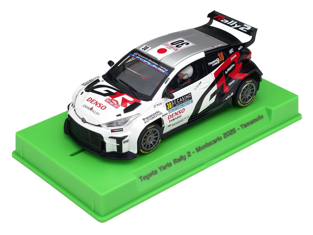 PowerHobby Avant Slot 52607B Toyota Yaris WRC2 2025 Rally Montecarlo 1/32 Slot Car