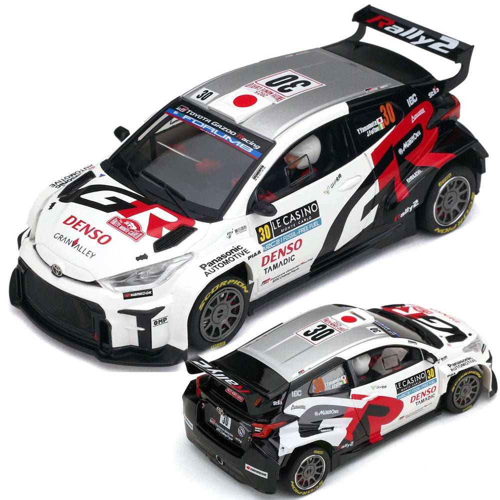 PowerHobby Avant Slot 52607B Toyota Yaris WRC2 2025 Rally Montecarlo 1/32 Slot Car