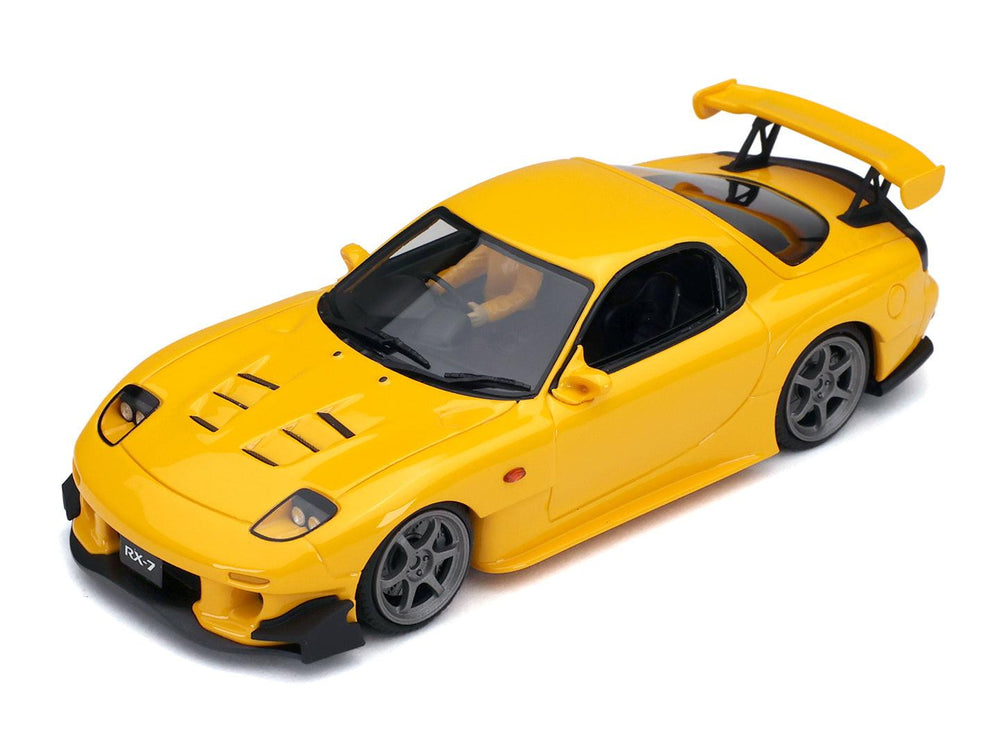 PowerHobby Avant Slot Mazda FD RX-7 Yellow Ranz 1/32 Slot Car JDM01A