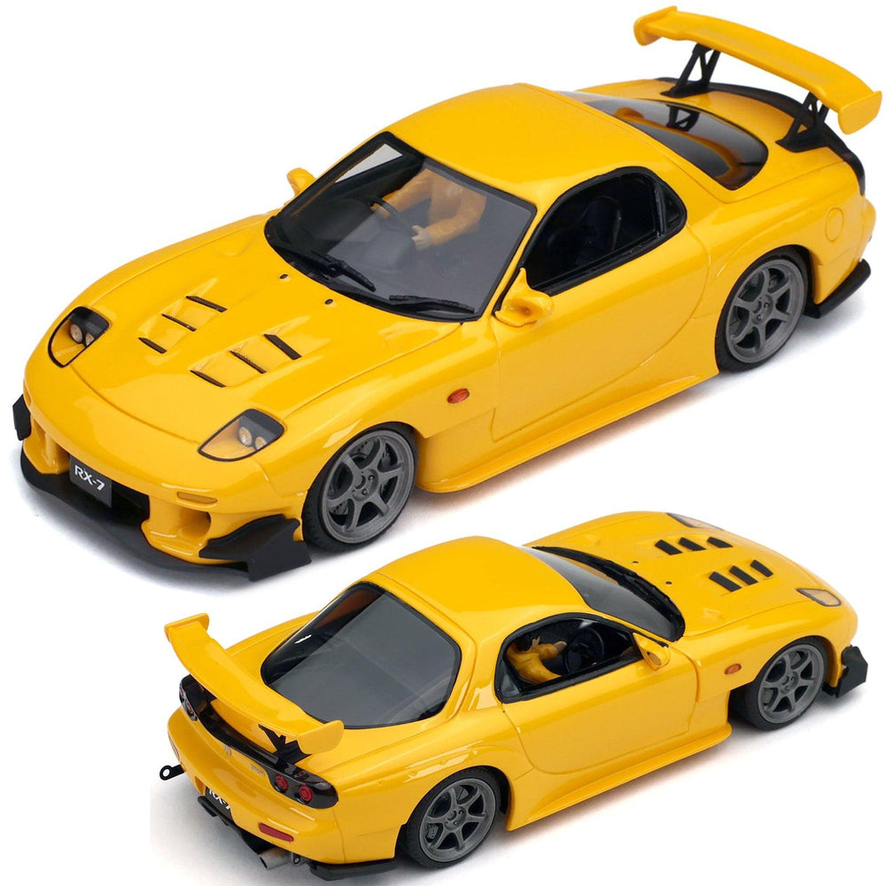 PowerHobby Avant Slot Mazda FD RX-7 Yellow Ranz 1/32 Slot Car JDM01A