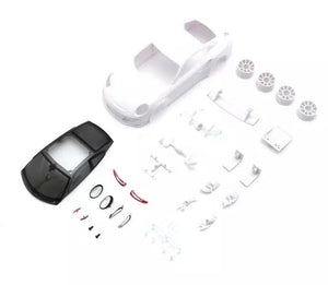 Kyosho MZN232 Porsche 911 GT3 RS White Body set (w/rims)