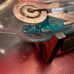 CCHobbyFun Star Trek USS Discovery NCC-1031 Starship in a Bottle