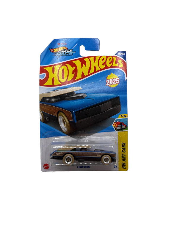 Hot Wheels Long Bloc Diecast blue