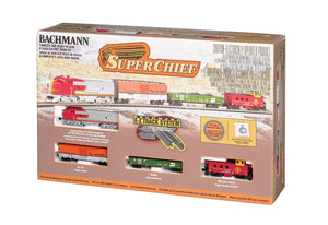 Bachmann 24021 Super Chief Train Set Santa Fe N Scale