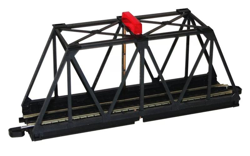 PowerHobby Bachmann BAC44473 E-Z Track Truss Bridge Kit w/Blinking Light HO