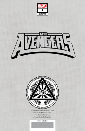 [Signed by Nathan Szerdy] AVENGERS #1 UNKNOWN COMICS NATHAN SZERDY EXCLUSIVE VIRGIN VAR [IN STOCK]