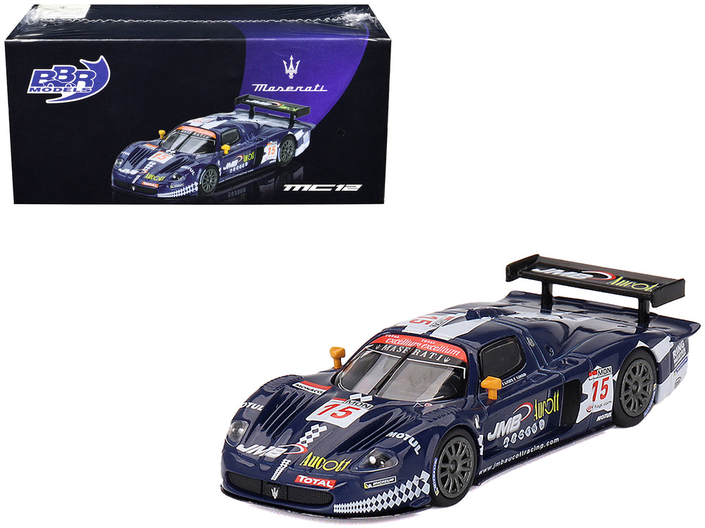 BBR - Maserati MC12 Competizione #15 Ben Aucott - Alain Ferte - Stephane Daoudi "JMB Racing" "24 Hours of Spa" (2008) 1/64 Diecast Model Car by BBR