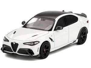 BBR - Alfa Romeo Giulia GTA White with Carbon Top 1/64 Diecast Model Car by BBR