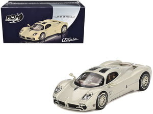 BBR - Pagani Utopia Presentation Grigio Rinascimento Silver 1/64 Diecast Model Car by BBR
