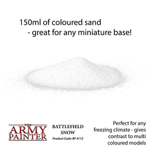 Army Painter Tools: Basing: Snow - Echo Six Hobbies