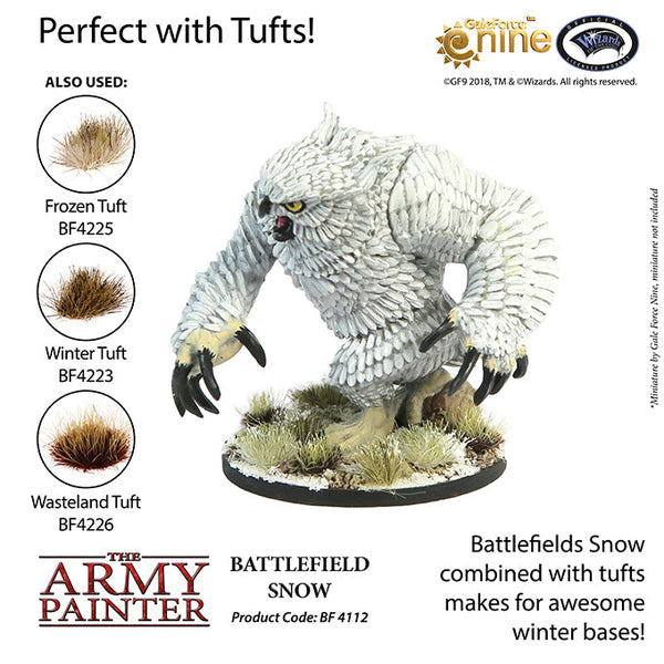 Army Painter Tools: Basing: Snow - Echo Six Hobbies