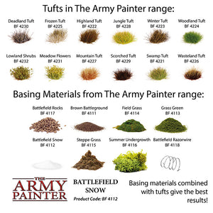 Army Painter Tools: Basing: Snow - Echo Six Hobbies