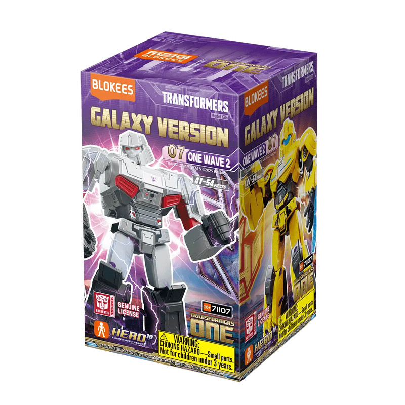 Little Shop of Magic Blokees Transformers: Galaxy Version - 07 One Wave 2 - Blind Box — Toys and Collectible