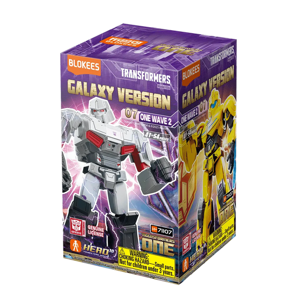 Little Shop of Magic Blokees Transformers: Galaxy Version - 07 One Wave 2 - Blind Box — Toys and Collectible