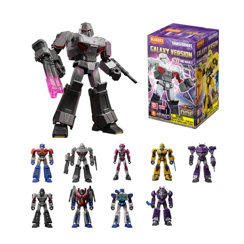 Little Shop of Magic Blokees Transformers: Galaxy Version - 07 One Wave 2 - Blind Box — Toys and Collectible