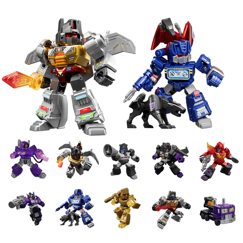 Little Shop of Magic Blokees Transformers: Defender Version - 03 Heavy Metal War - Blind Box — Toys and Collectible