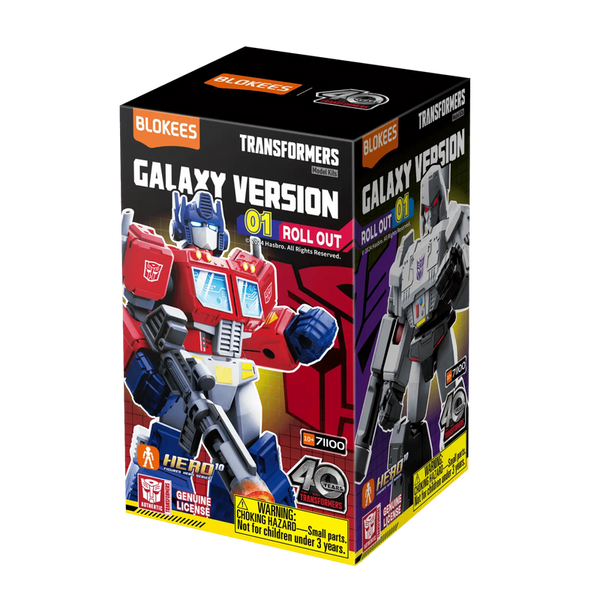 Blokees Transformers: Galaxy Version - 01 Roll Out - Blind Box - Echo Six Hobbies