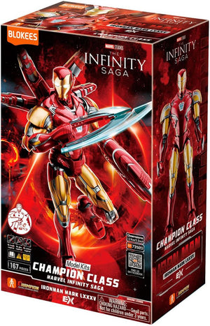 Blokees: Marvel Infinity Saga - Champion Class 01 - Iron Man MK LXXXV - EX - Echo Six Hobbies