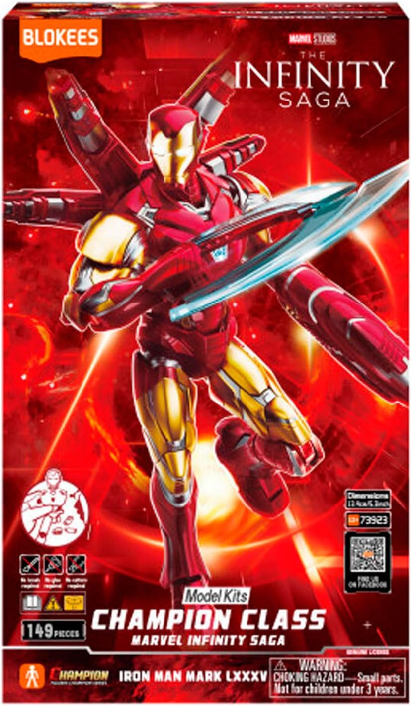 Little Shop of Magic Blokees: Marvel Infinity Saga - Champion Class 01 - Iron Man MK LXXXV — Toys and Collectible