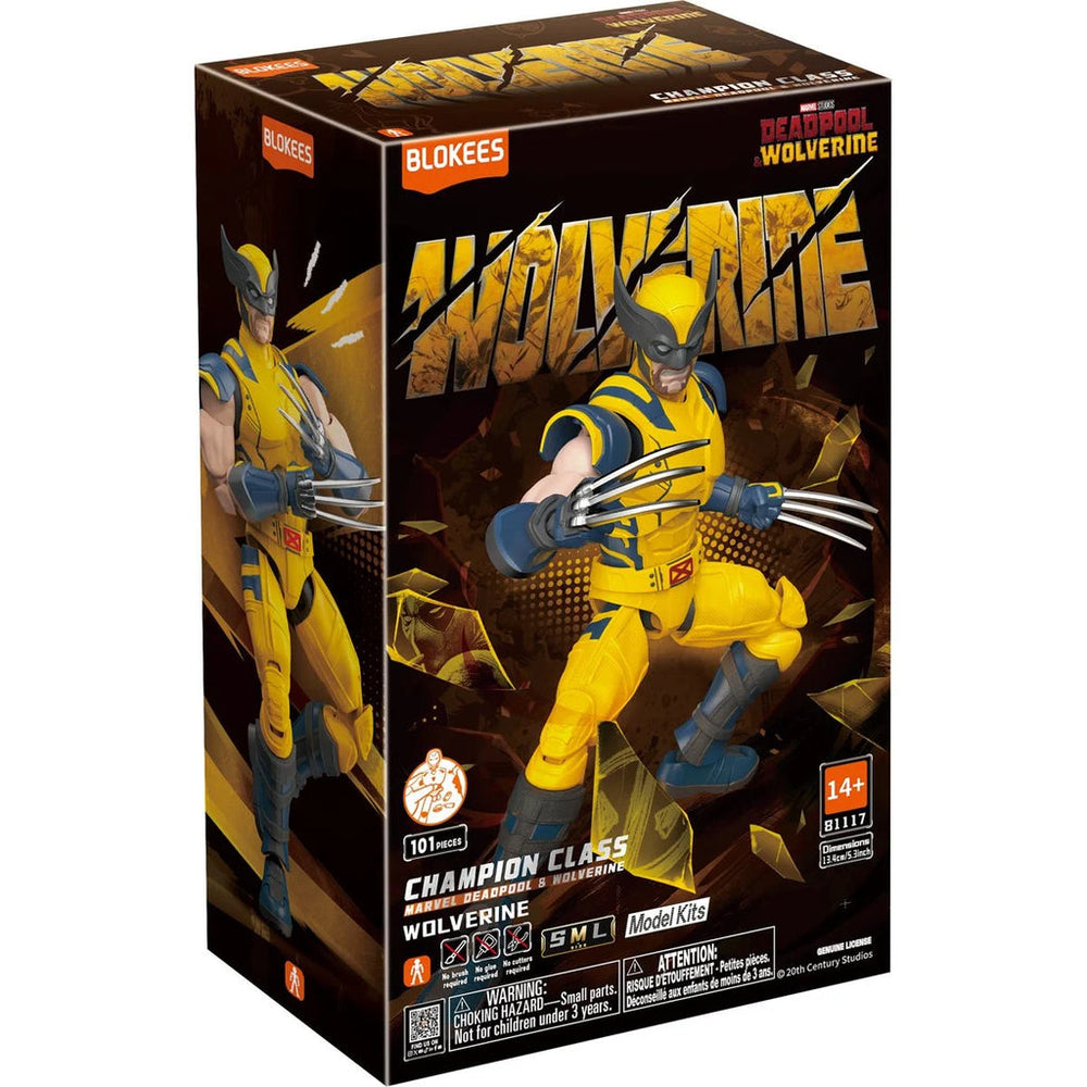 Little Shop of Magic Blokees: Marvel Deadpool & Wolverine - Champion Class - 05: Wolverine — Toys and Collectible