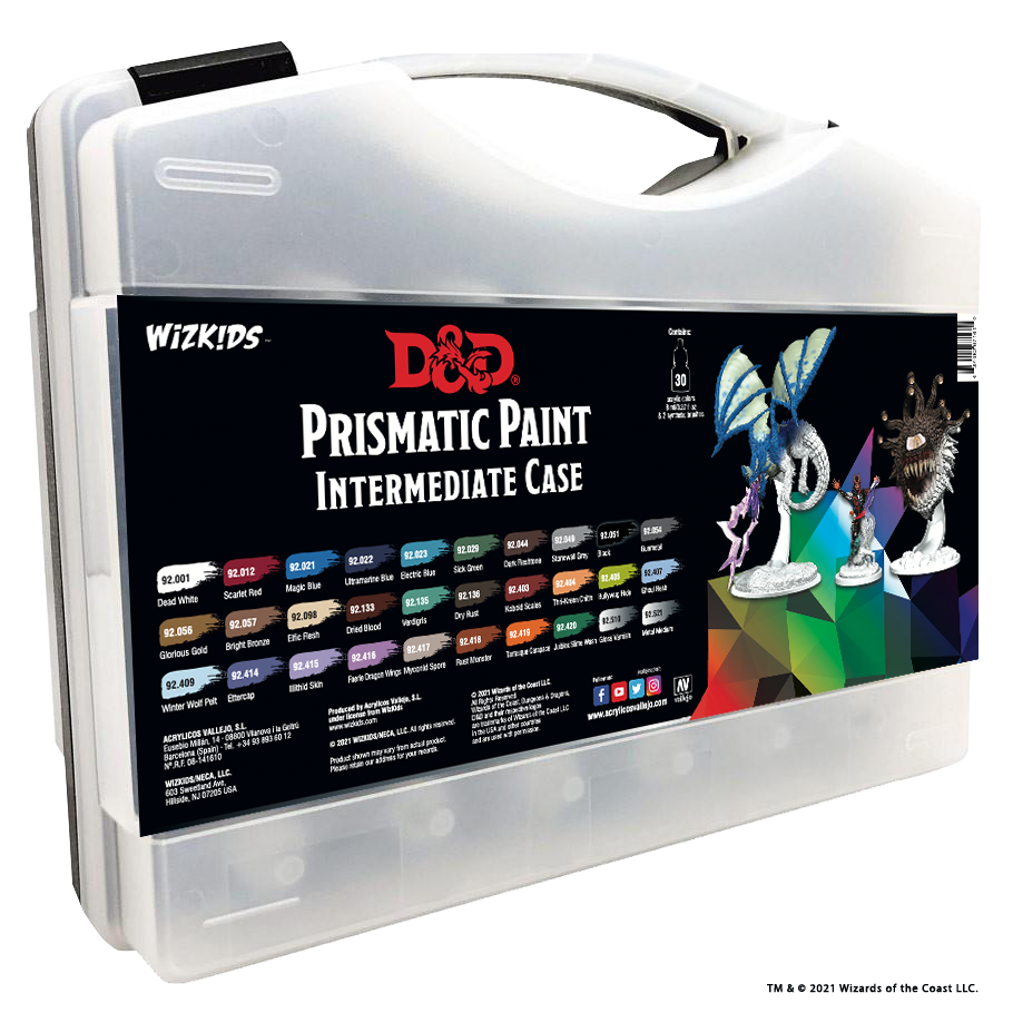 Little Shop of Magic D&D Prismatic Paint: Frameworks - Intermediate Case — Miniatures