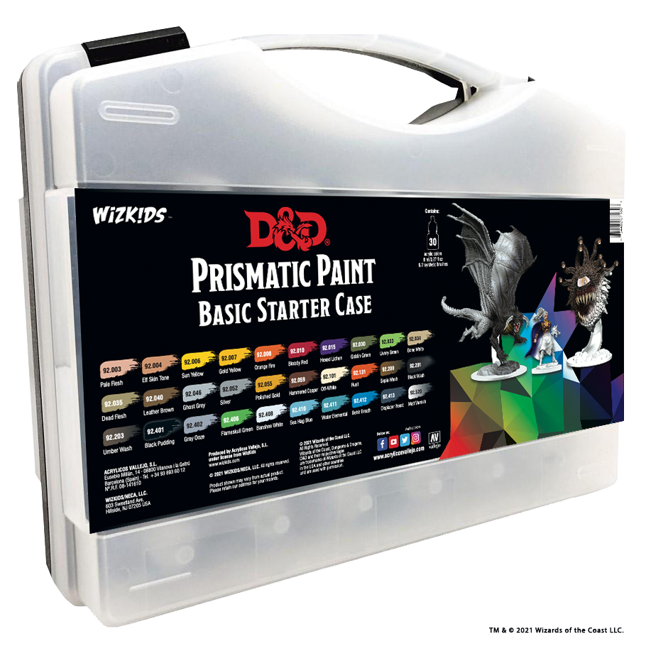 Little Shop of Magic D&D Prismatic Paint: Basic Starter Case — Miniatures