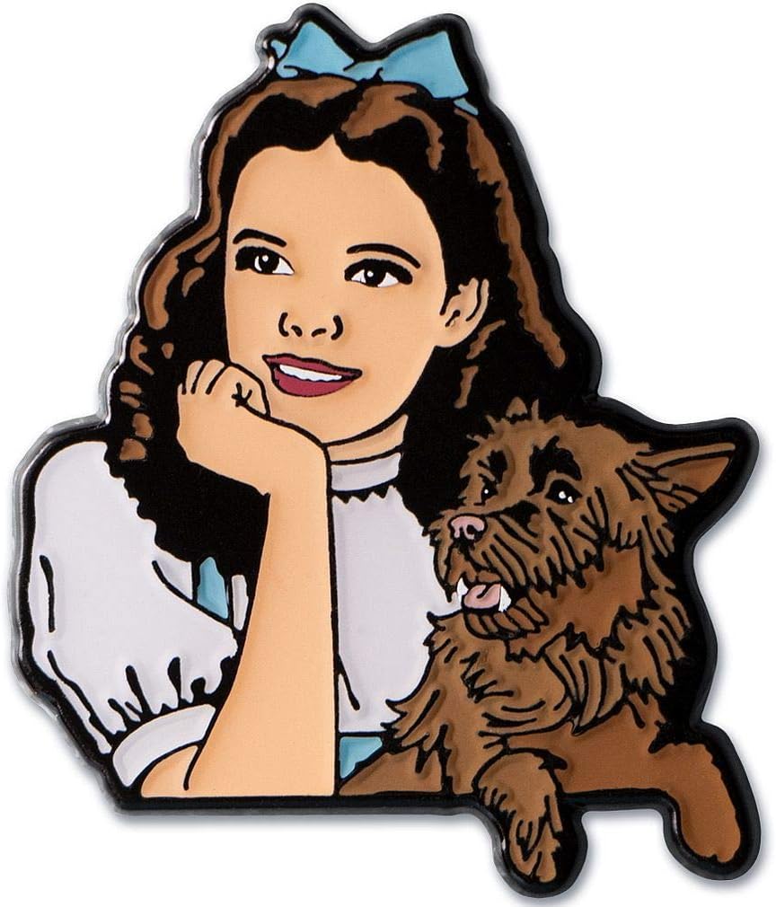 Wizard of Oz: Dorothy and Toto Enamel Pin