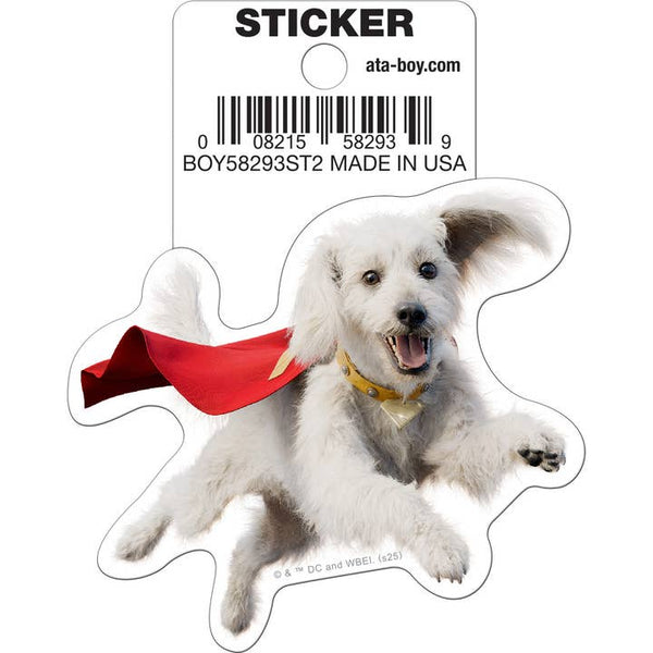 Little Shop of Magic Superman 2025: Krypto Die Cut Vinyl Sticker - 3" — Toys and Collectible