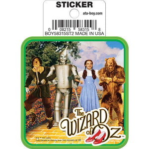 Wizard of Oz: On the Yellow Brick Road Die Cut Vinyl Sticker - 3"